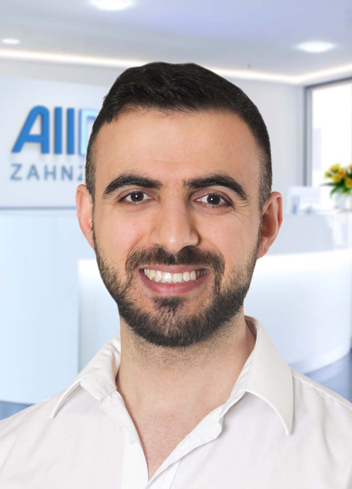 Portrait Zahnarzt A. Kalash (AllDent Augsburg)