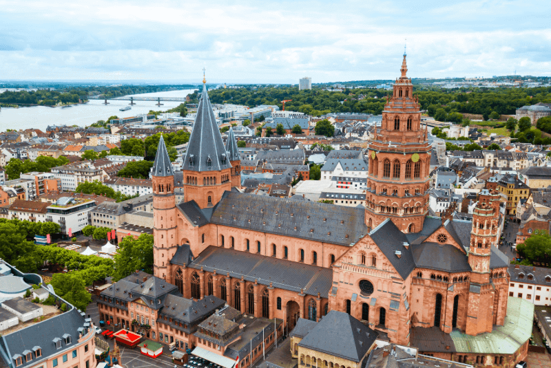 Luftbild Mainzer Dom